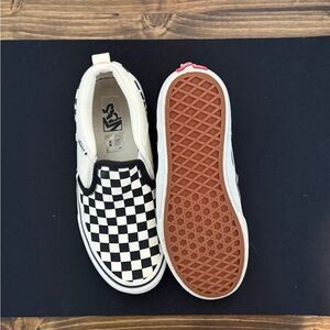 Vans Black and White Checkered Slip-Ons
